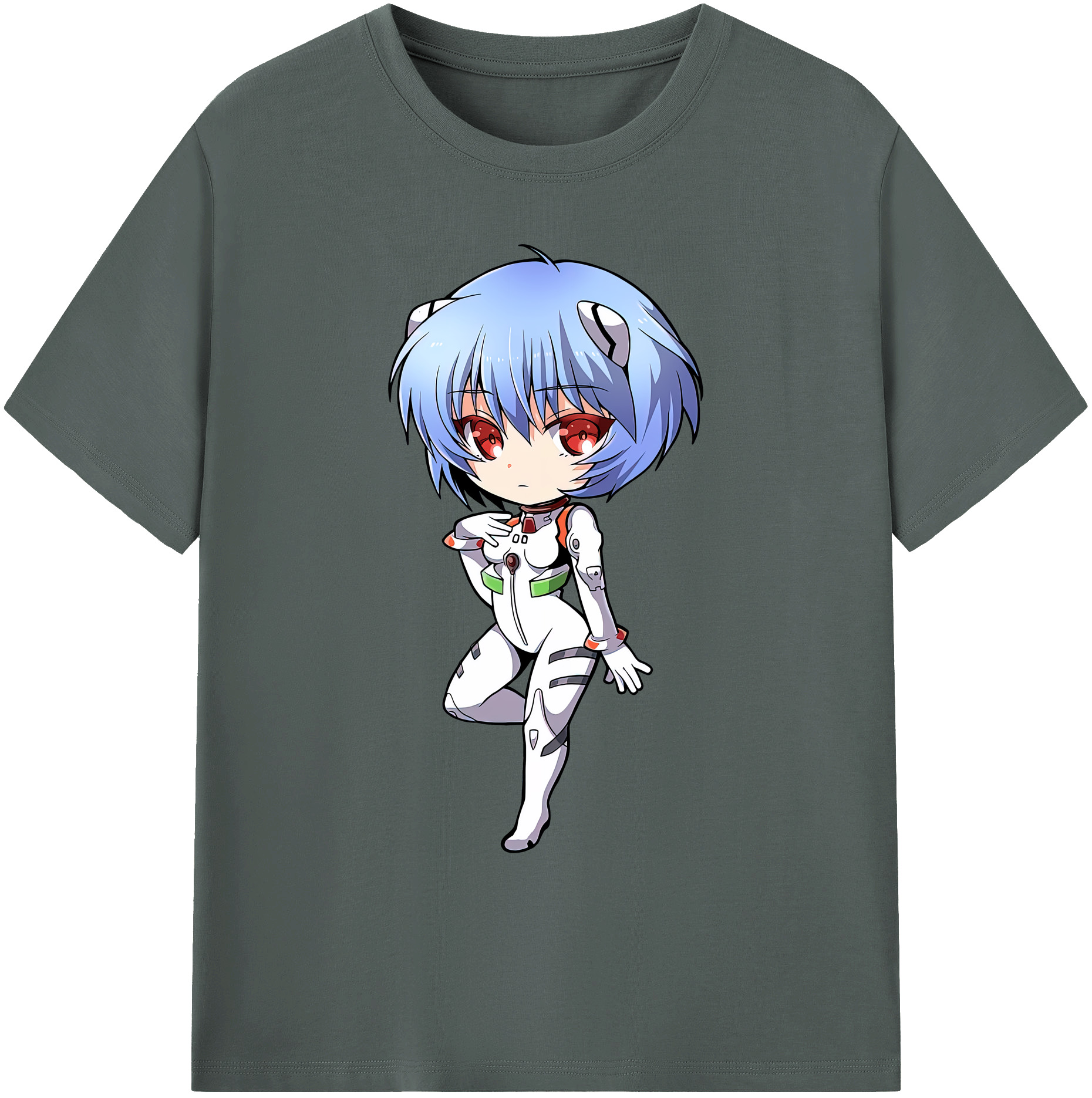 （画像用） EVA 新世紀エヴァンゲリオン 綿100％ メンズ半袖Tシャツ｜肌触りやわらか＆通気性